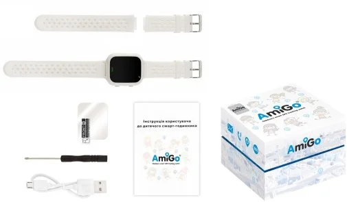 Фото: Смарт годинник AmiGo GO009 White № 13 | KTC