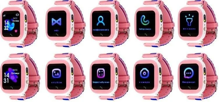 Фото: Смарт годинник AmiGo GO004 Pink № 12 | KTC