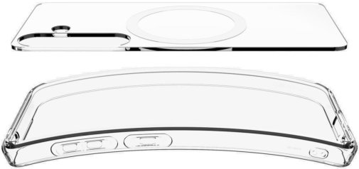 Чохол Spigen for Samsung S25 Plus - Ultra Hybrid MagFit Clear White (ACS08981)