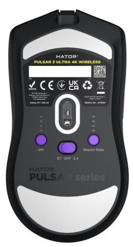 Миша Hator Pulsar 3 Ultra 4K Wireless Black (HTM680)