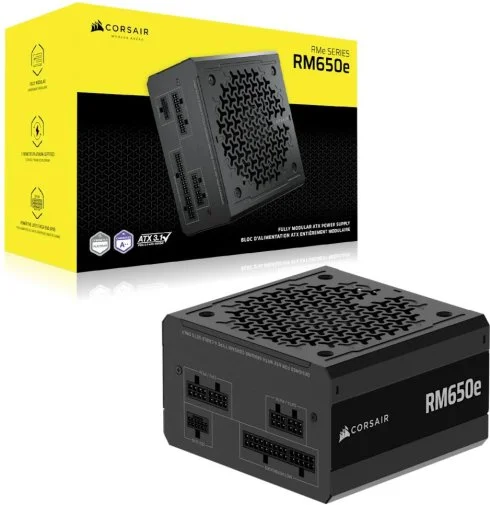 Фото: Блок живлення Corsair 650W RM650e 2025 (CP-9020302-EU) № 7 | KTC