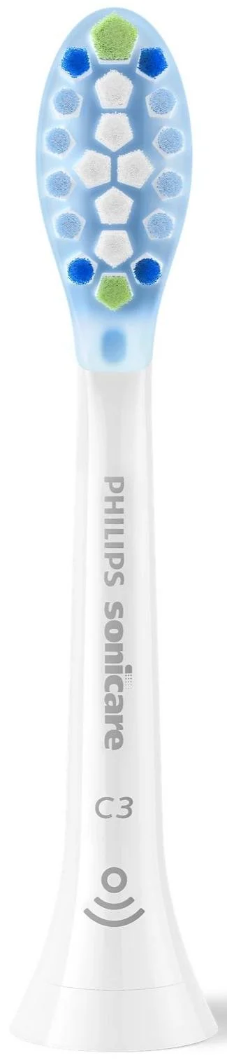 Фото: Насадка для зубної щітки Philips Sonicare C3 Premium Plaque Defence White 2 pcs (HX9042/87) № 9 | KTC