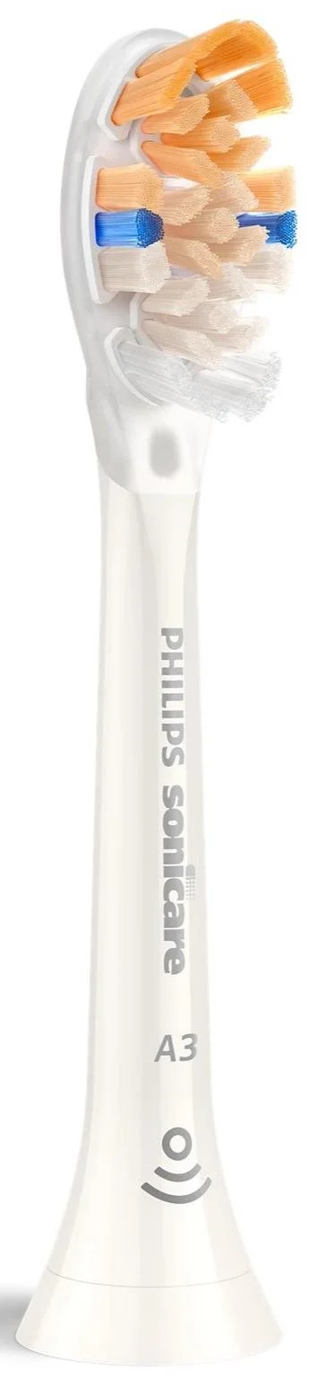 Фото: Насадка для зубної щітки Philips Sonicare A3 Premium All-in-One White 4 pcs (HX9094/87) № 11 | KTC