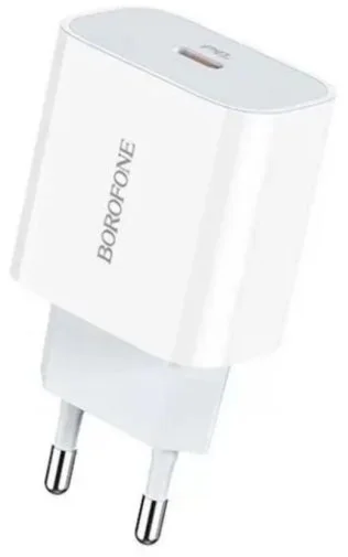 Фото: Зарядний пристрій BOROFONE BA38A Plus Speedy PD 20W White (BA38AW) № 6 | KTC