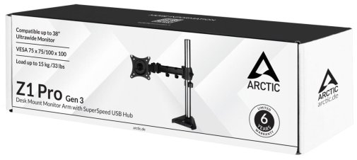 Кронштейн Arctic Z1 Pro Gen 3 Black (AEMNT00049A)