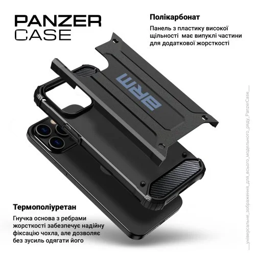 Фото: Чохол ArmorStandart for Samsung A14 4G A145 - Panzer Dark Blue (ARM70802) № 12 | KTC