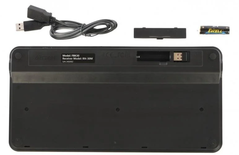 Фото: Клавіатура A4tech Fstyler FBK30 BT/WL Black (FBK30 Black) № 9 | KTC