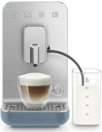 Фото: Кавомашина Smeg Coffee Machine With A Milk System Storm Blue (BCC13SBMEU) № 32 | KTC
