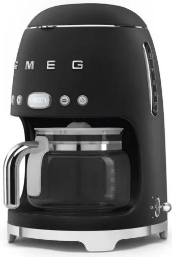 Фото: Крапельна кавоварка Smeg Retro Style Matte Black (DCF02BLMEU) № 9 | KTC