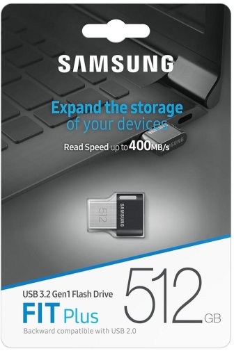 Флешка USB Samsung Fit Plus 512GB Black (MUF-512AB/APC)