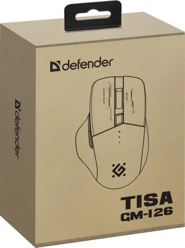 Фото: Миша Defender Tisa GM-126 Wireless White/Blue (52126) № 12 | KTC