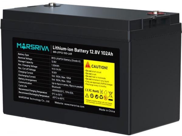 Батарея для ДБЖ Marsriva MR-LFP12-100-LAR V3 12.8V 100Ah