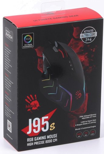 Миша Bloody J95s Black