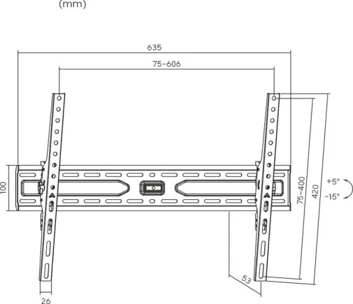 Фото: Кронштейн ITech PLB3 Black № 10 | KTC