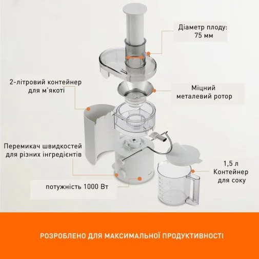 Фото: Соковижималка відцентрова Panasonic MJ-CB100WTQ № 19 | KTC