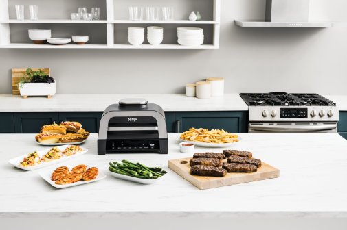 Гриль Ninja Foodi MAX Air Grill and Air Fryer with Cooking probe (DG551EU)