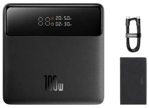 Фото: Батарея універсальна Baseus Blade Power Digital Display HD Edition 20000mAh 100W (PPBL000301) № 17 | KTC