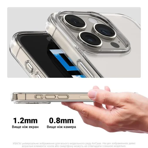 Фото: Чохол ArmorStandart for Xiaomi Redmi Note 14 5G - Air Clear (ARM79712) № 11 | KTC