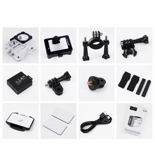  Екшн-камера Hoco DV100 Sports Camera Black (6942007616799)