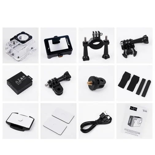Фото: Екшн-камера Hoco DV100 Sports Camera Black (6942007616799) № 11 | KTC