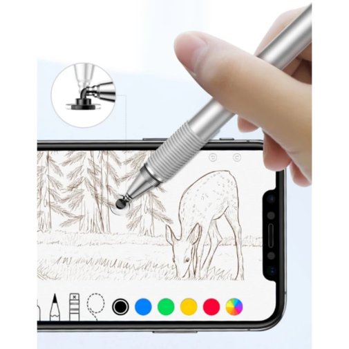 Стилус Baseus Golden Cudgel Capacitive Stylus Pen Silver
