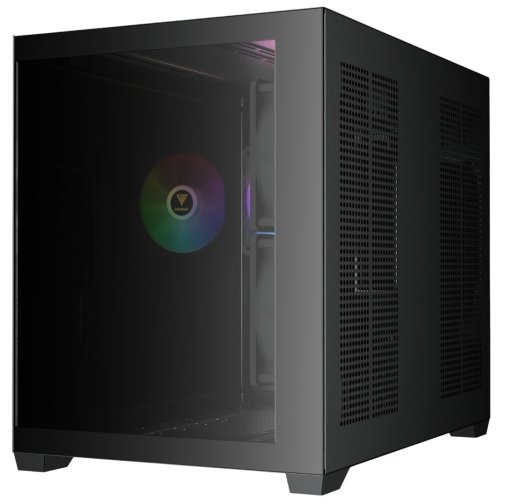 Корпус Gamdias Aura GC10M ARGB Black with window (4711514502329)