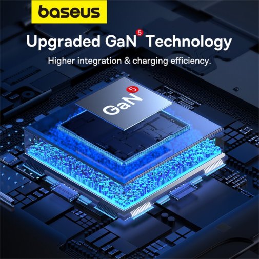 Зарядний пристрій Baseus Cube Pro 65W Black (P10152301113-00)