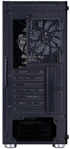 Корпус 1stPlayer X6-BK-4F1 Black with window