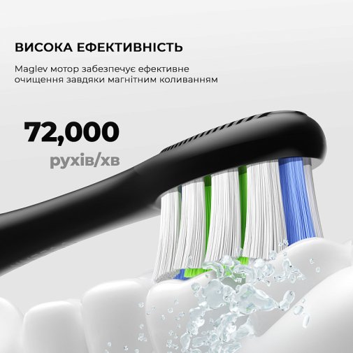 Електрична зубна щітка Oclean X Lite Grey (6970810555981)
