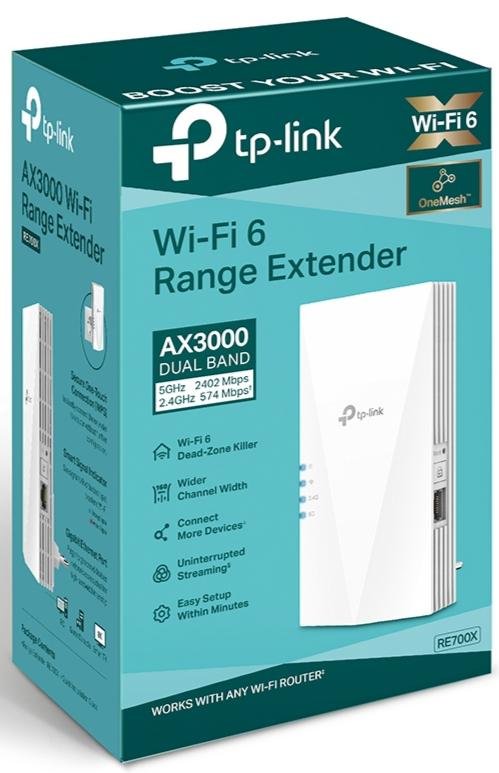 Репітер Wi-Fi TP-Link RE700X