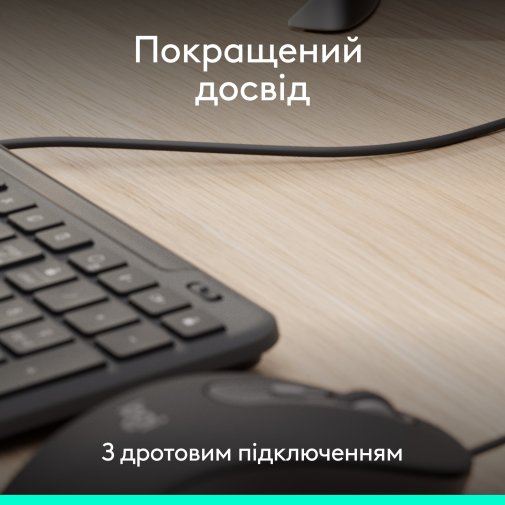 Комплект клавіатура+миша Logitech Signature Slim MK620 for business Graphite (920-013349)