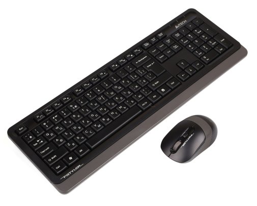 Комплект клавіатура+миша A4tech FG1010 Grey