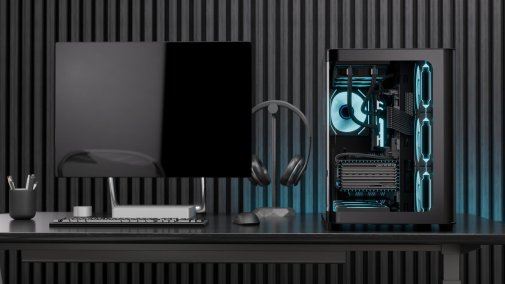 Корпус AeroCool P500C-G-BK-v1 Black with window (ACCM-PN01043.11)