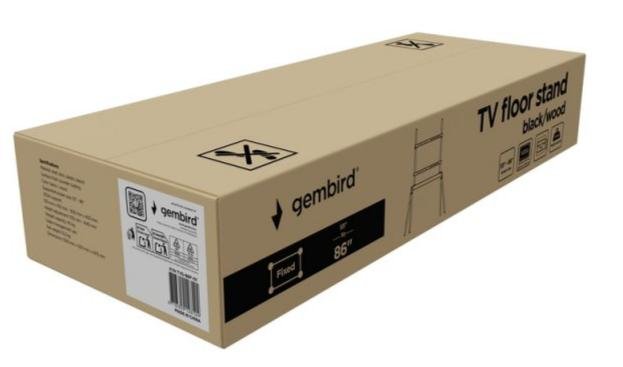 Стійка Gembird TVS-86F-01-BK Black