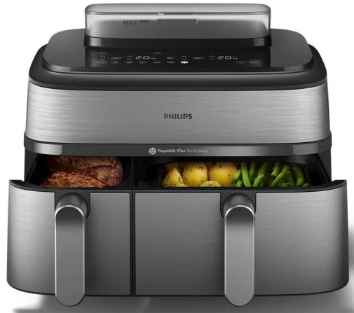 Фото: Мультипіч Philips 5000 Series Dual Basket (NA555/00) № 11 | KTC