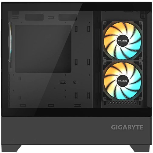 Корпус Gigabyte C201 Panoramic Black with window (GB-C201P)