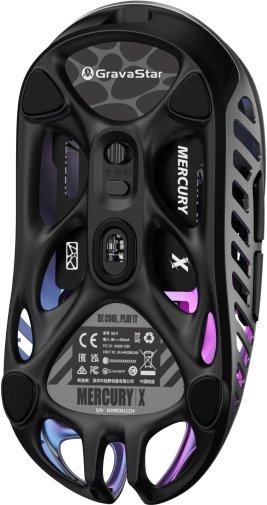 Миша Gravastar Mercury X BT/WL/USB Interstellar Silver (GSX_GRY)