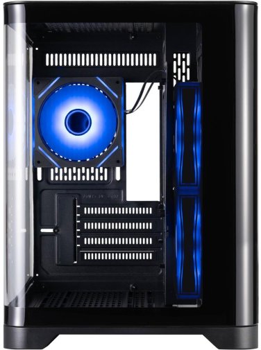 Корпус 1stPlayer UV5-BK-2FC7R-1FC7 Black with window