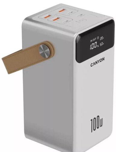 Батарея універсальна Canyon OnPower 610 60000mAh 100W White (CNS-CPB610W)