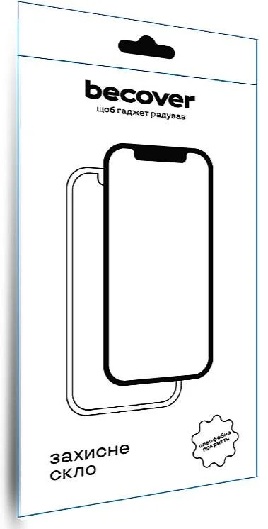 Фото: Захисне скло BeCover for Xiaomi Redmi Note 14S - Black (713417) № 10 | KTC
