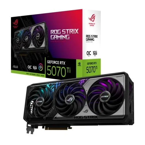Фото: Відеокарта ASUS ROG Strix GeForce RTX 5070 Ti 16GB GDDR7 OC Edition (ROG-STRIX-RTX5070TI-O16G-GAMING) № 7 | KTC