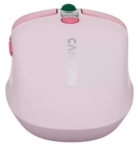 Фото: Миша Canyon MW-26 LCD Silent Dual Mode Wireless Pink (CNS-CMSW26P) № 21 | KTC