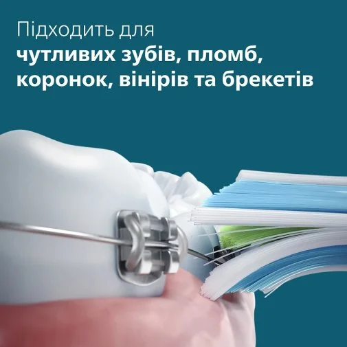 Фото: Електрична зубна щітка Philips Sonicare 6100 Series Blue (HX7406/01) № 27 | KTC