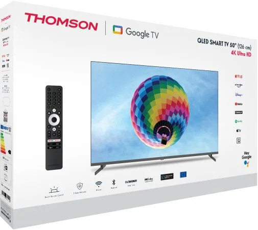 Фото: Телевізор QLED Thomson 50QG4S14 (Google TV, Wi-Fi, 3840x2160) № 12 | KTC