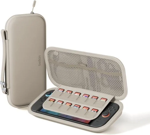 Фото: Чохол Belkin Gaming Travel Case for Nintendo Switch 2 Sand (ENA002HQSA) № 20 | KTC