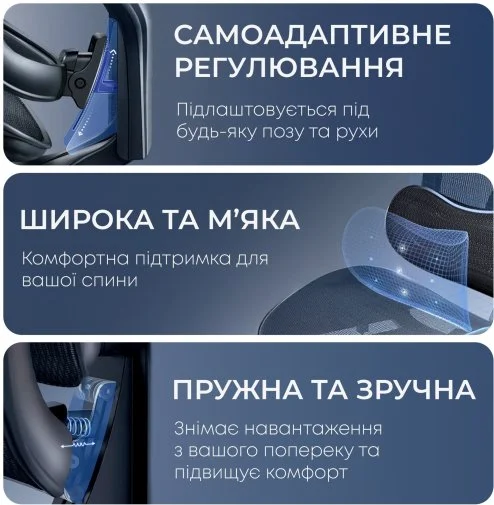 Фото: Крісло SIHOO Doro C300L Black (DORO-C300L-A3-101) № 36 | KTC