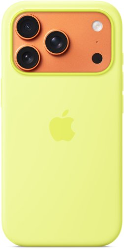 Чохол Apple for iPhone 17 Pro - Silicone Case with MagSafe Neon Yellow (MGFF4)