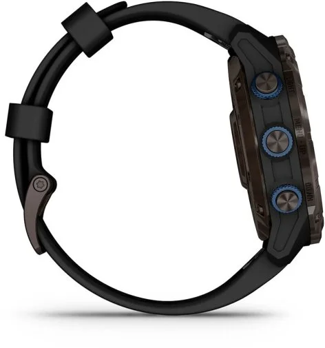 Фото: Смарт годинник Garmin Descent Mk3i - 51 mm Carbon Gray DLC Titanium with Black Silicone Band (010-02752-11) № 11 | KTC