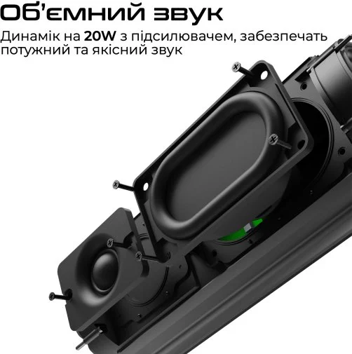 Фото: Портативна колонка HiFuture Alpha 20W Black (alpha.black) № 13 | KTC