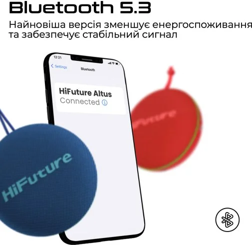 Фото: Портативна колонка HiFuture Altus 5W Black (altus.black) № 12 | KTC